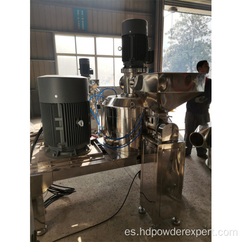 Hojas de polvo de hierba súper fina industrial Grinder